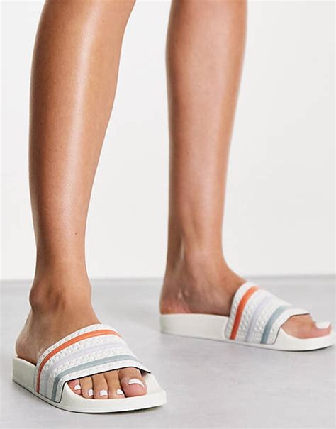 adidas slippers badstof|adidas 3 strips dames.